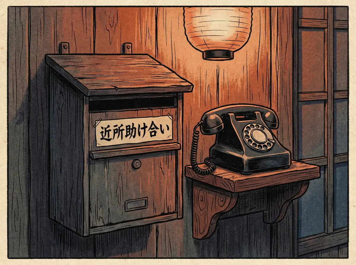 问鼎娱乐邻里互助会信箱和转盘电话